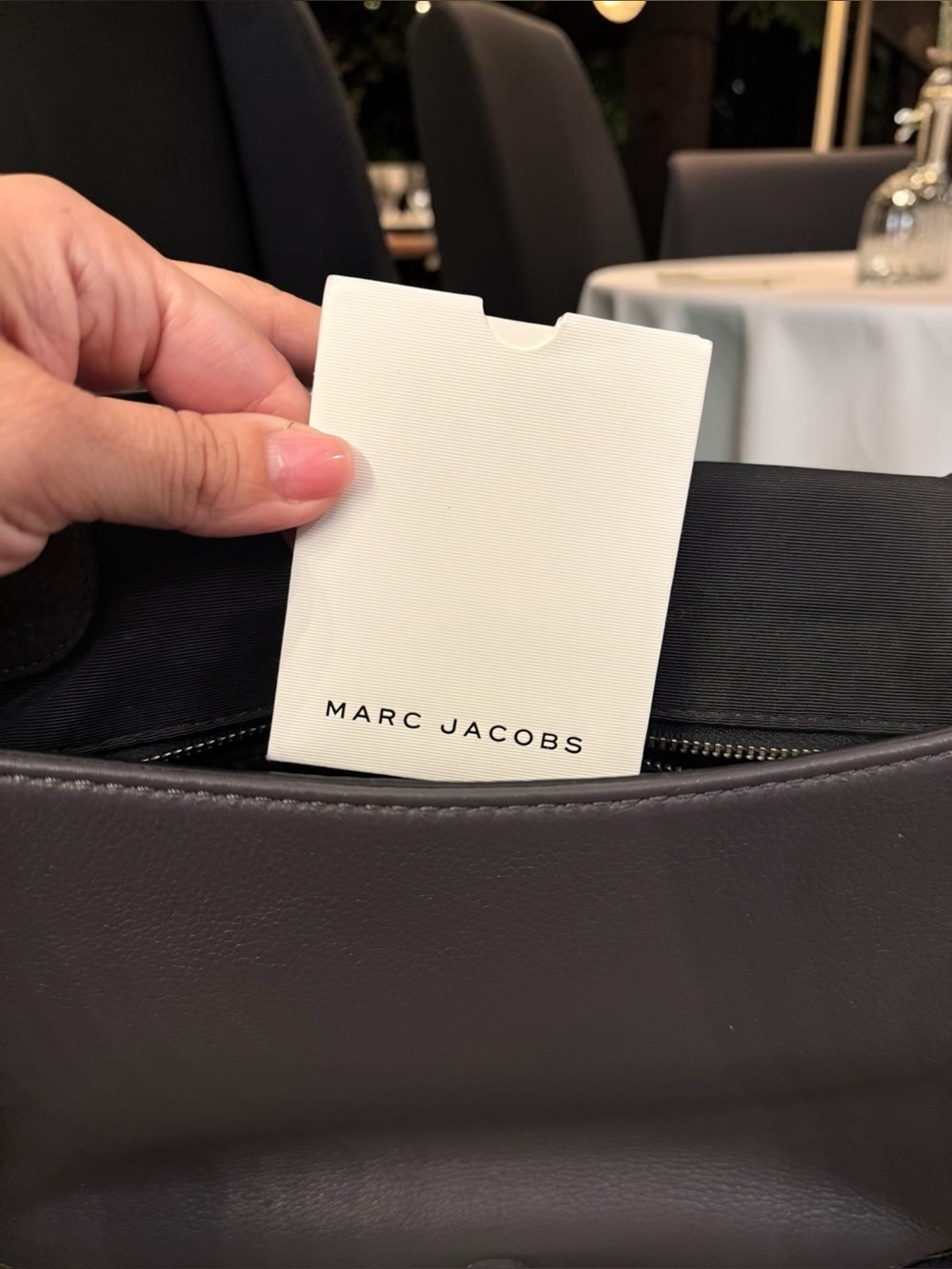 Marc Jacobs Recruit Nomad Leather Saddle Bag - Like New with Dustbag - Picture 6 of 9